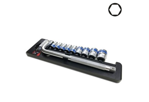 Bộ Tuýp 10 Chi Tiết 1/2 (Cần Cong L) Top - TBS-12250