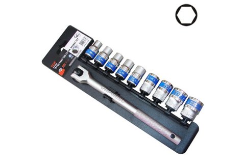 Bộ Tuýp 10 Chi Tiết 1/2 (Cần Lắc Léo) Top - TBS-12252