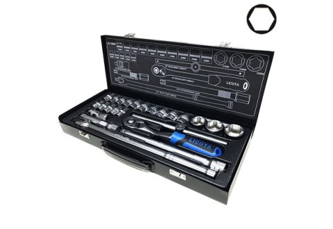 Bộ Tuýp 24 Chi Tiết Hệ Mét (10--32mm) Licota - ALT-5002F