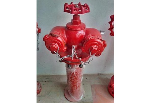 Họng chữa cháy có tay vặn SQD100-1.6+Trụ chân
