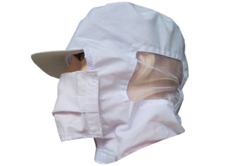 Nón Vải có Lưới Kết Hợp Khẩu Trang TS.01