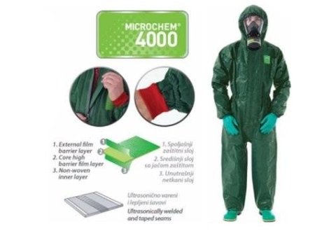 Quần áo bảo hộ Microchem 4000